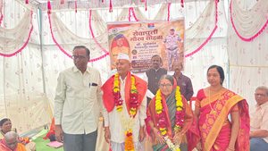 राष्ट्रसेवेची ३५ वर्षे पूर्ण करून सैन्यातून निवृत्त झालेले सुर्यकांत पंचगल्ले यांचा उदगीरमध्ये अभूतपूर्व सत्कार